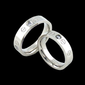 cartier love couple ring