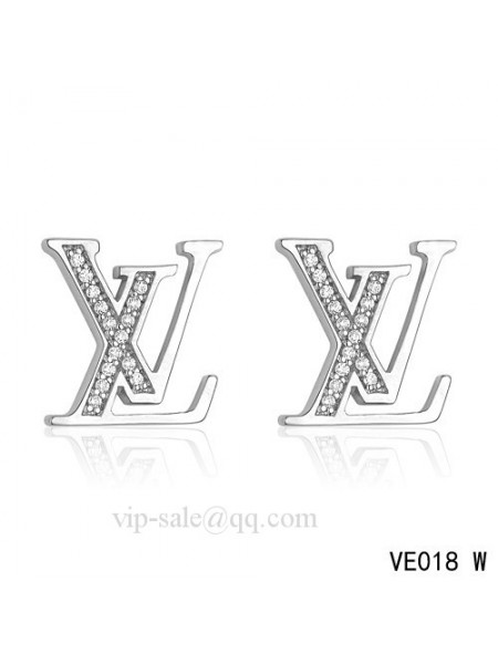 Silver earrings Louis Vuitton Silver in Silver - 25311256