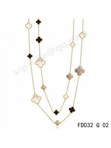 fake alhambra necklace