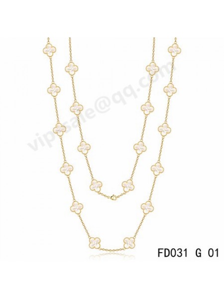 arpels Vintage Alhambra long necklace