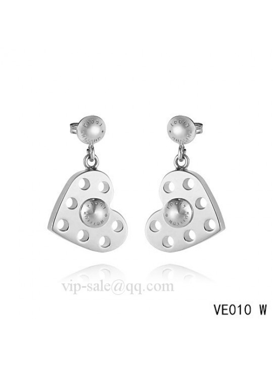 Louis Vuitton Earrings Silver Replica