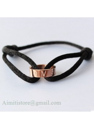 cartier bracelet with leather