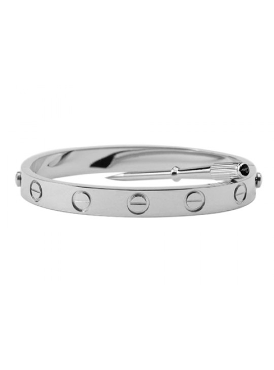 mens silver cartier bracelet