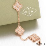 Van Cleef & Arpels - Authenticated Vintage Alhambra Bracelet - Pink Gold Red for Women, Never Worn
