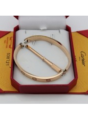 are cartier love bracelets gold plated