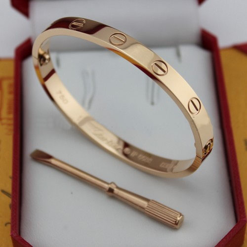 gold bangle cartier inspired