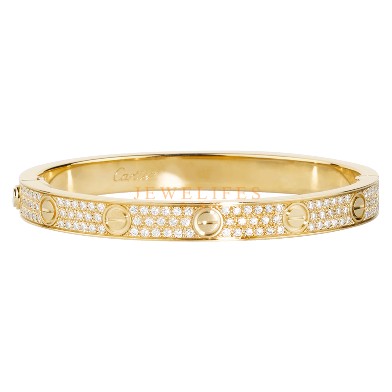 Cartier Love Bracelet, Paved Diamonds | Improving Life Quality Jewelry ...