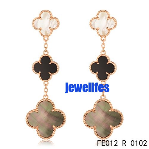 Van Cleef & Arpels Magic Alhambra earrings  Improving Life Quality Jewelry  of Replica Van Cleef & Arpels Necklace, Cheap Cartier Ring, Fake Hermes  Bracelet