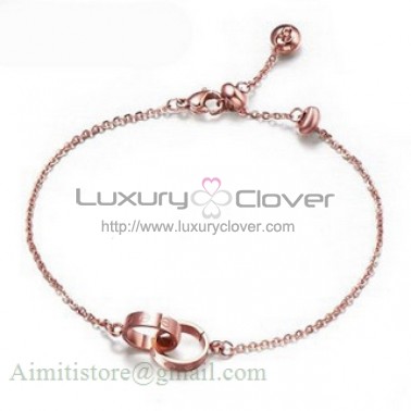 Cartier pave Love Van Cleef clover bracelet