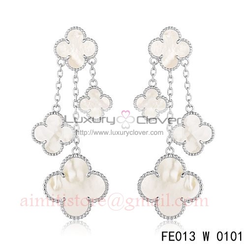 Magic Alhambra earrings, 4 motifs