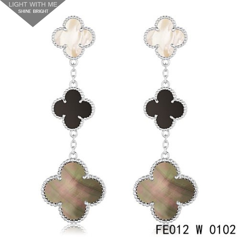 Van Cleef & Arpels 【Van Cleef&Arpels】Magic Alhambra earrings VCARO1II00