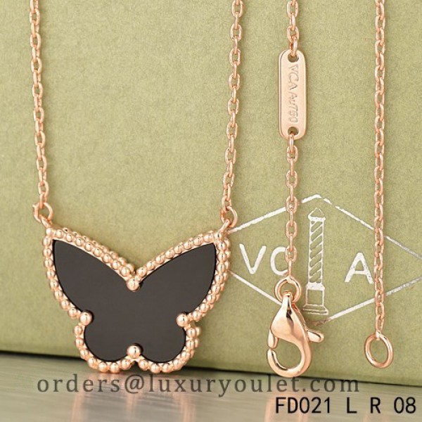 Arthemis Crystal Butterfly Necklace - Anne Koplik Designs
