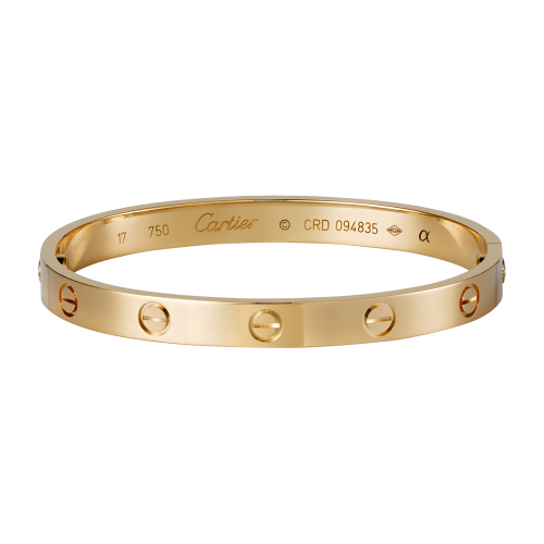 mens gold bracelet cartier