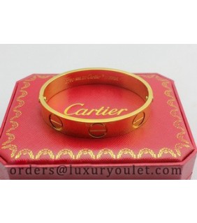 how thick is the cartier love bracelet