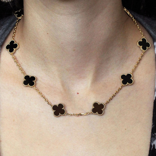 Vintage Alhambra necklace, 10 motifs