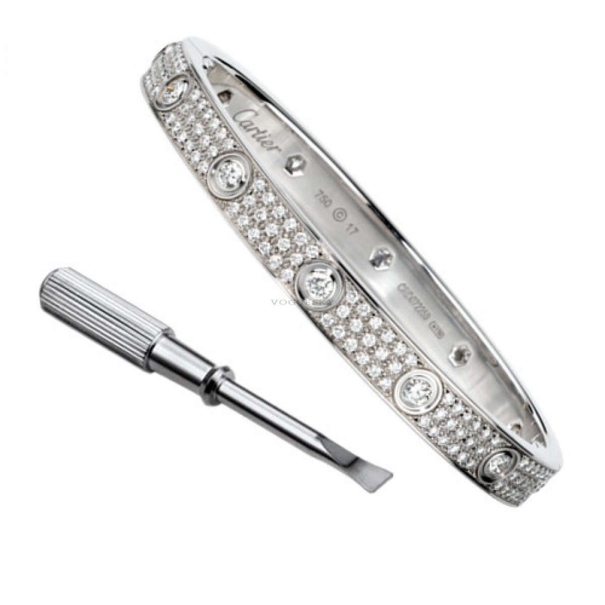 Cartier Love 10 Diamond Bracelet