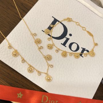Hot Selling Christian Dior Rose Des Vents 18K Yellow Gold & White