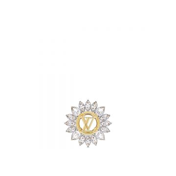 Louis Vuitton Silver Color Pin Men Brooch